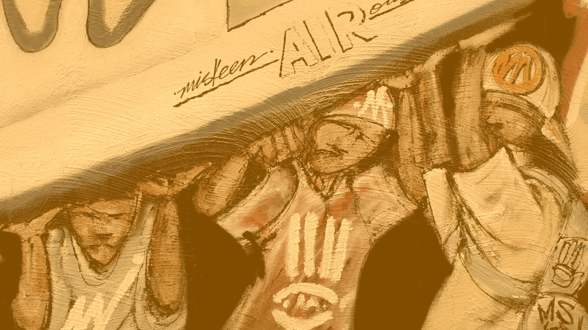 Граффити обои