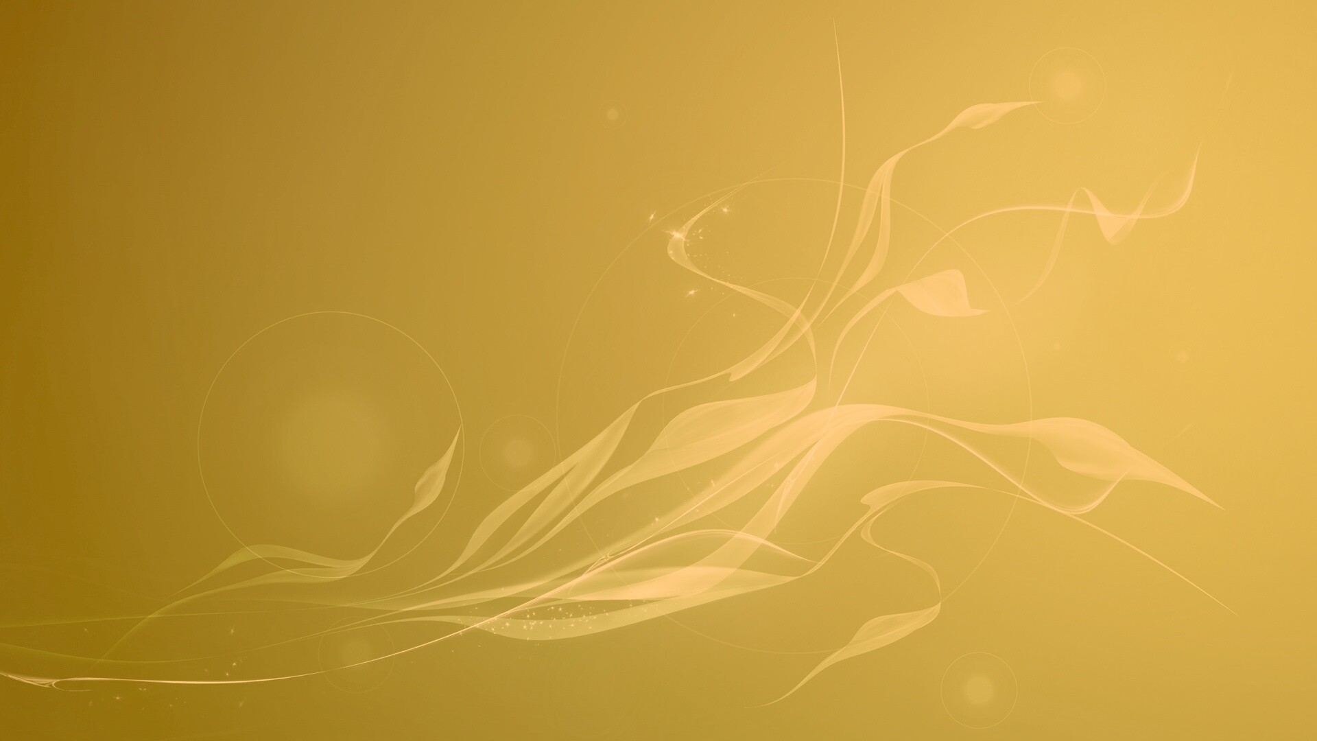 Зеленые абстрактные лепестки обои