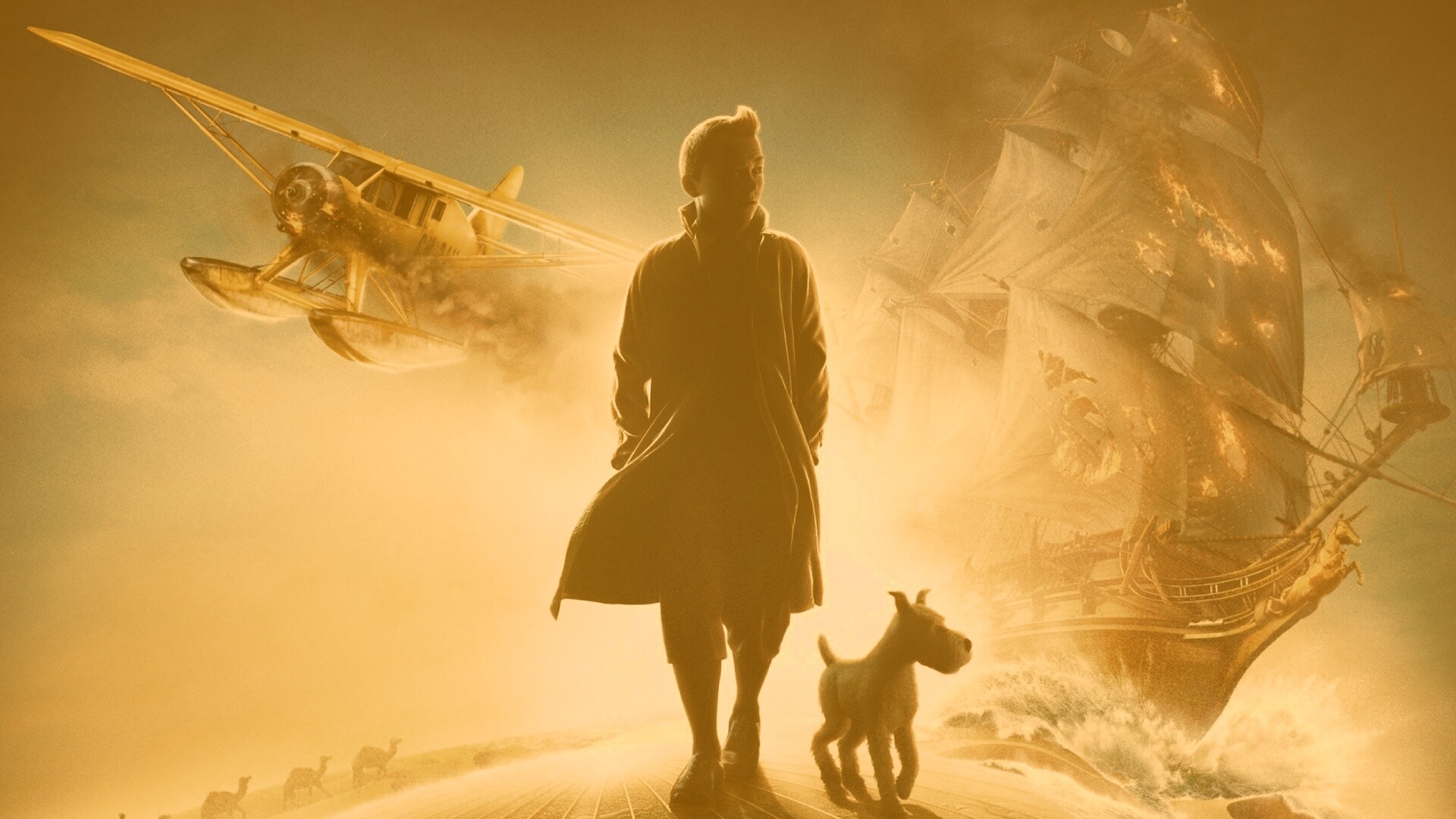 Приключение Тинтина обои