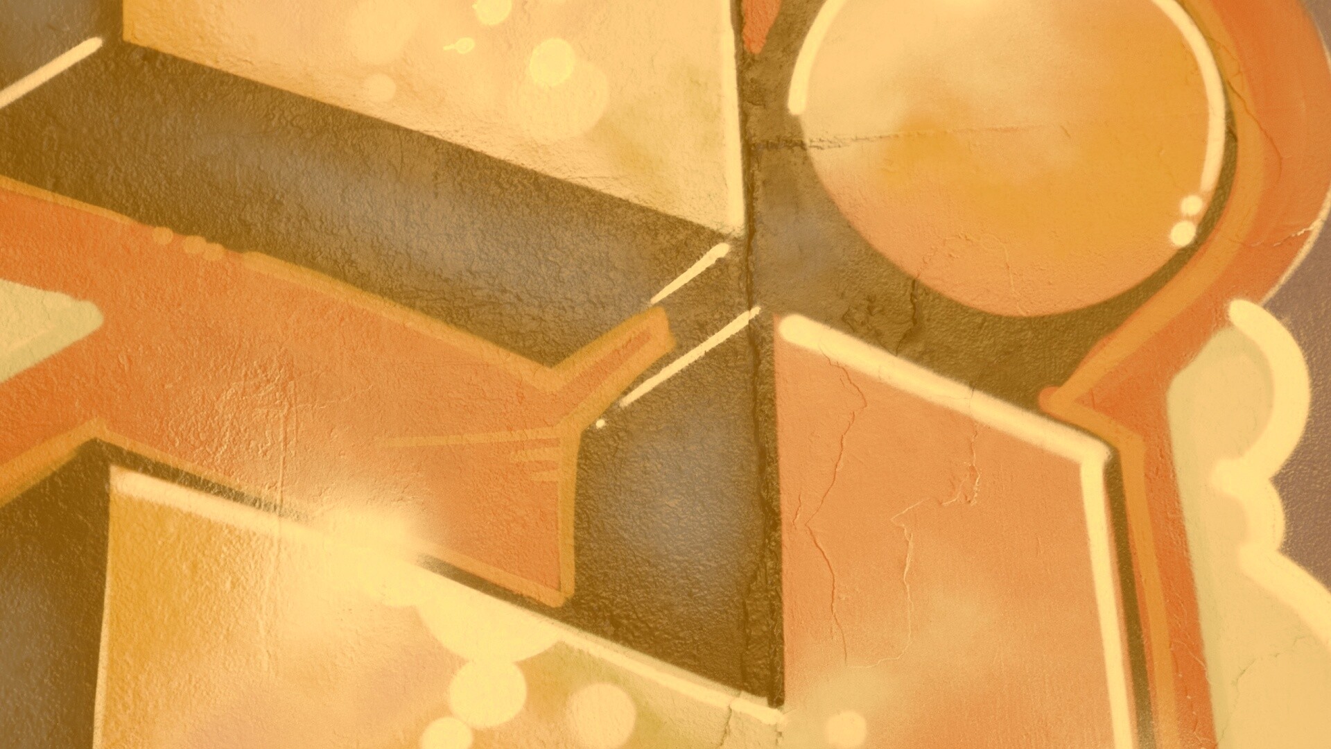 Граффити на стене обои