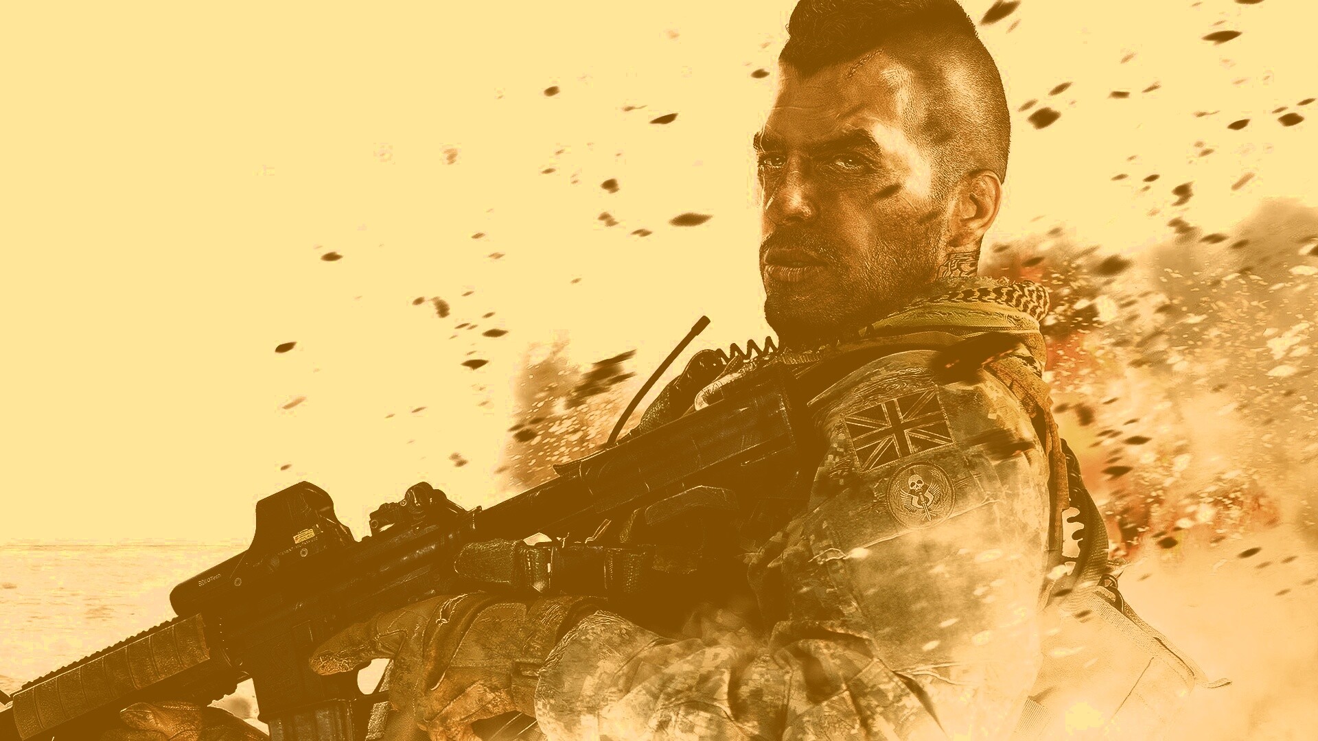 Солдат из COD Modern Warfare обои