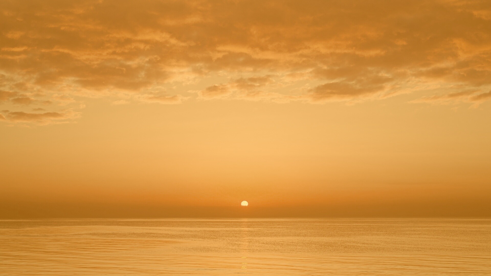 Багровый закат обои