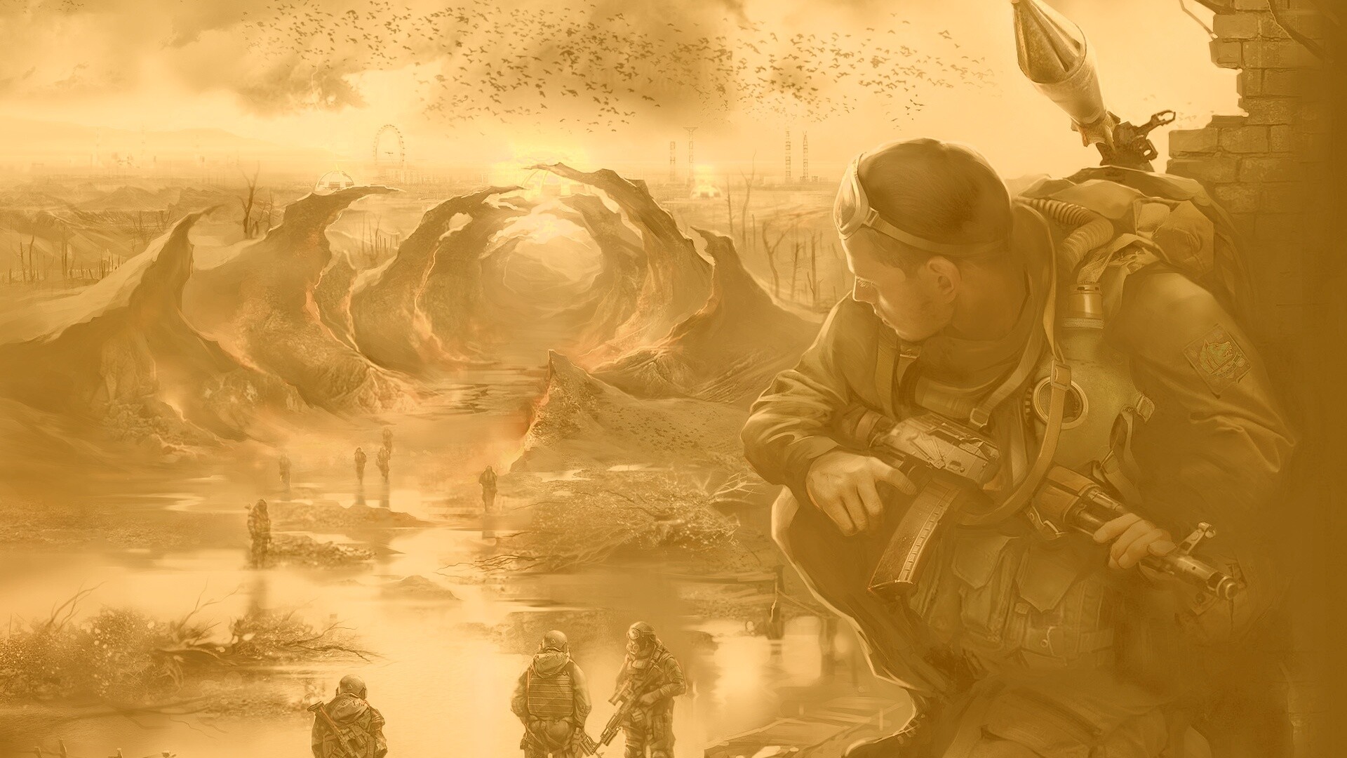 Сталкер обои