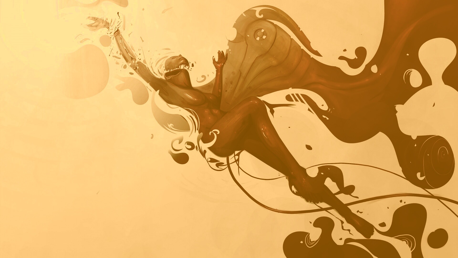 Разбитая кукла обои