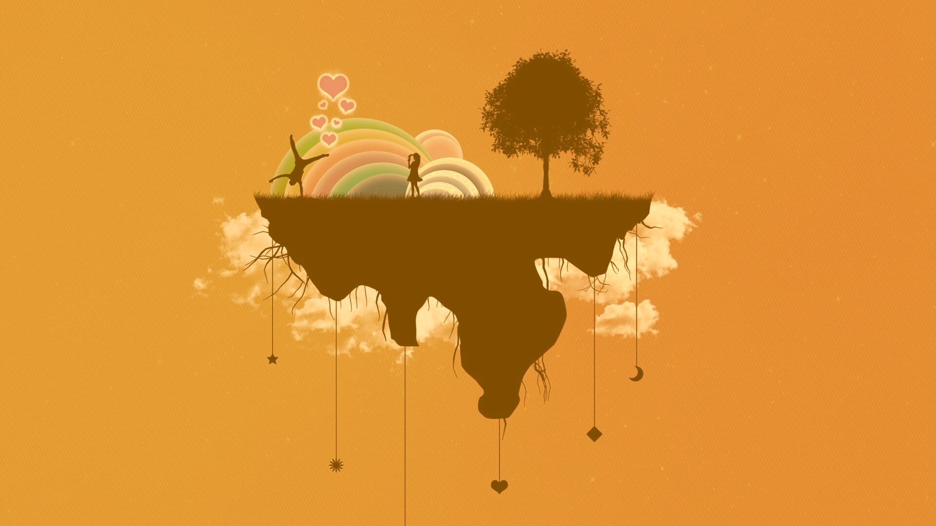 Векторный мир обои