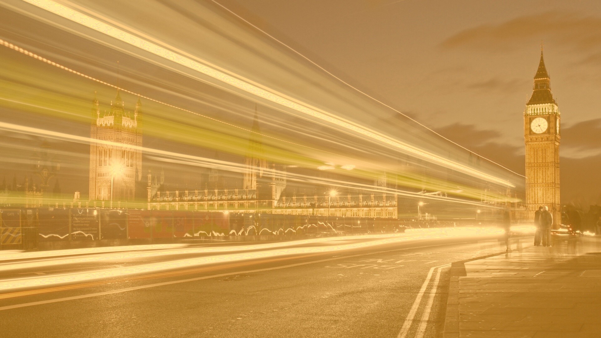 Лондон в движении обои