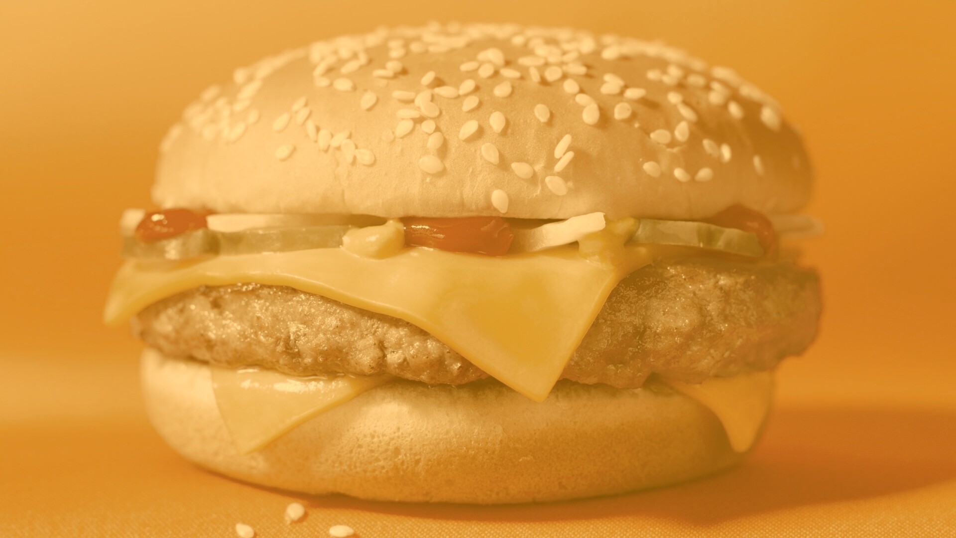 Сочный чизбургер обои