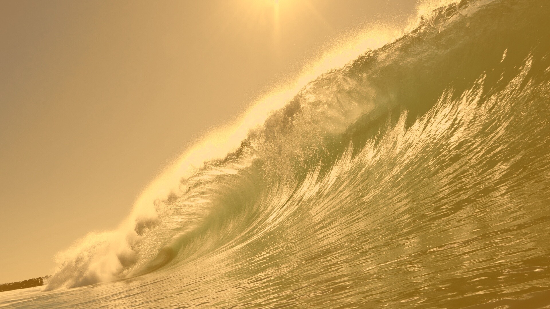 Волна — мечта серфера обои