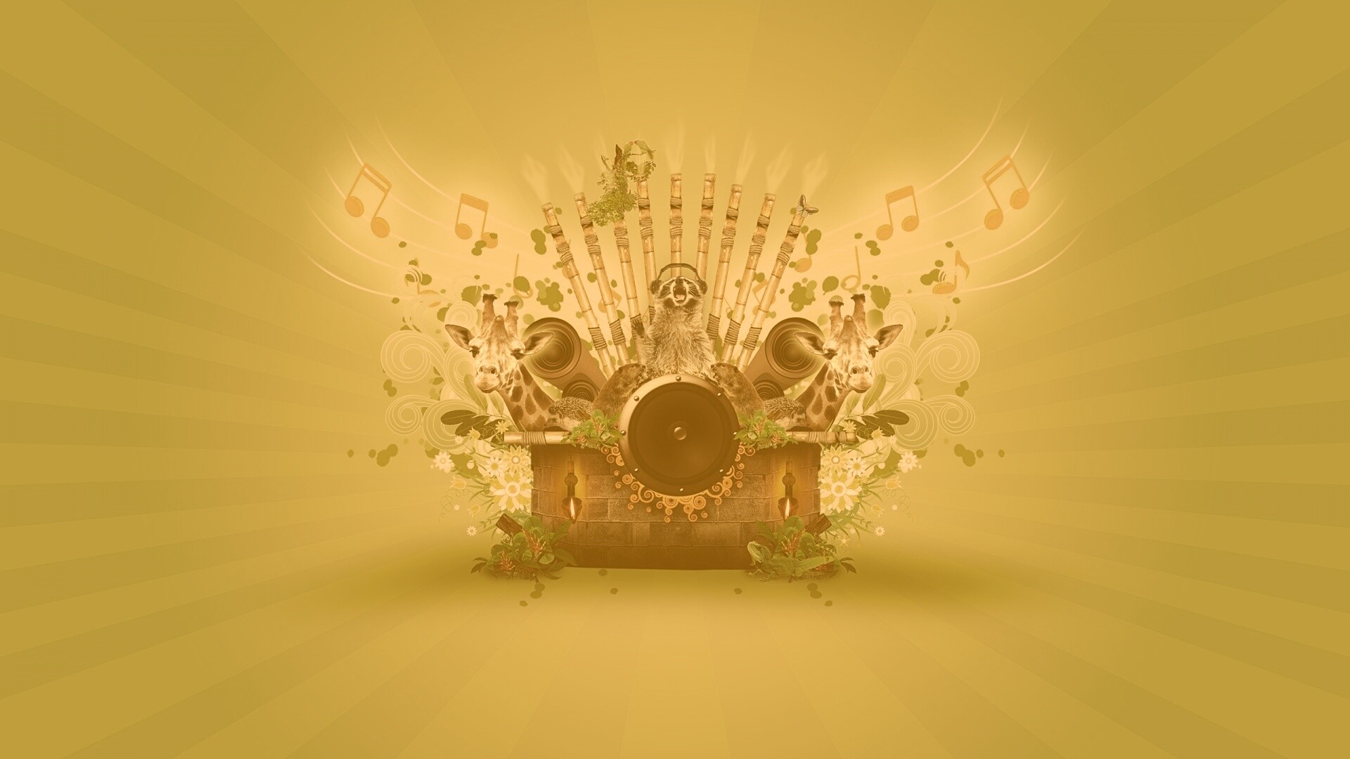 Музыка джунглей обои