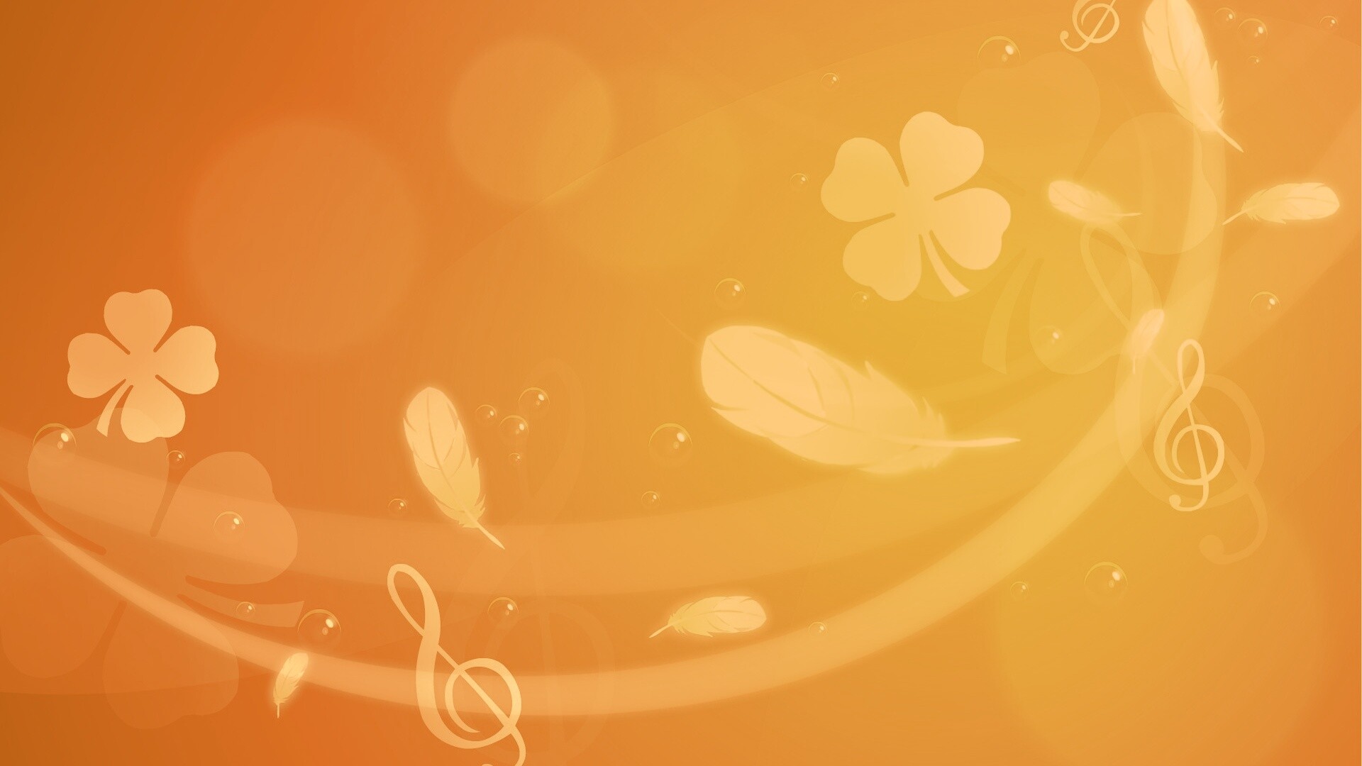 Тёплая энергия света обои