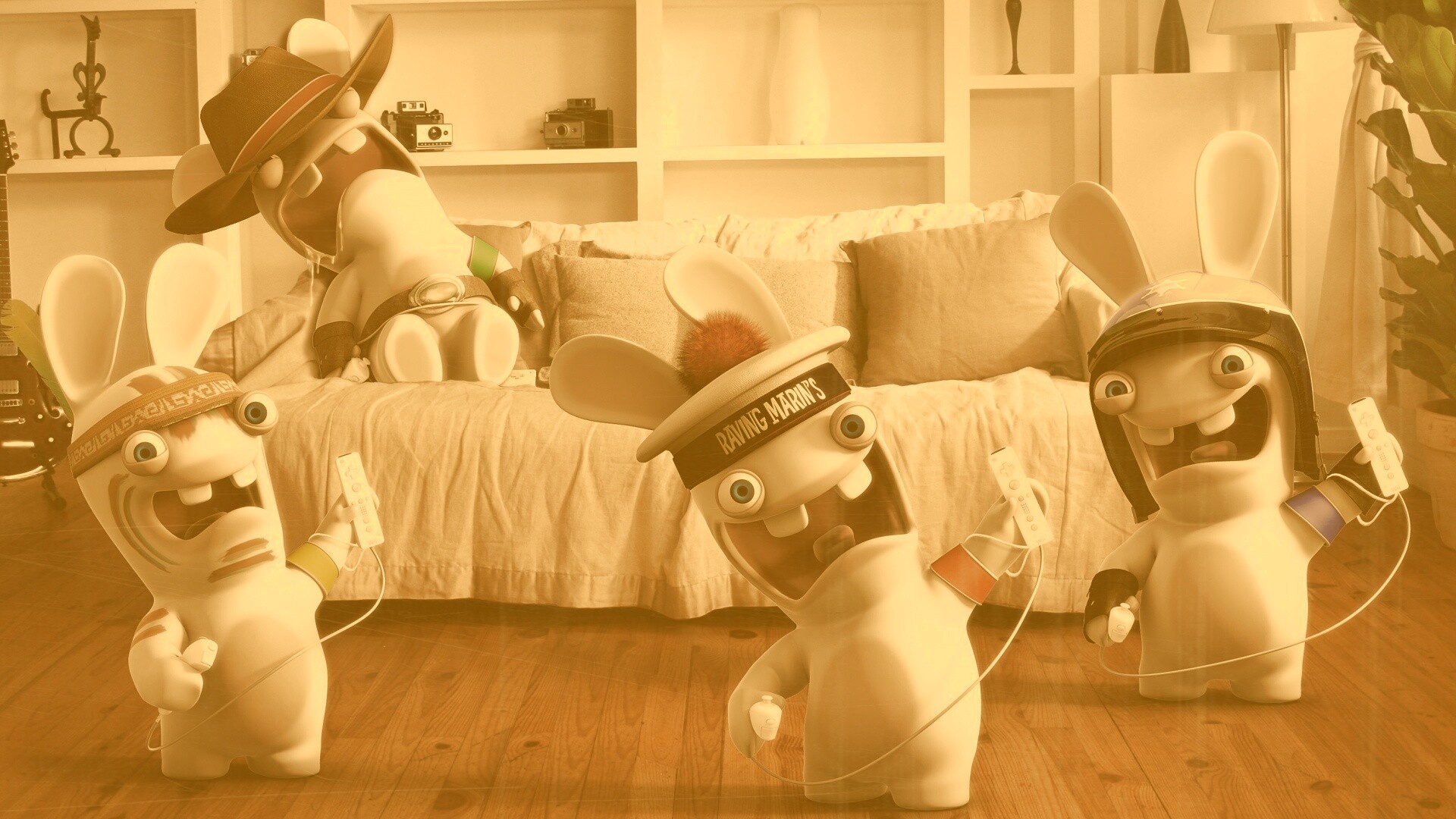 Raving Rabbids wii обои