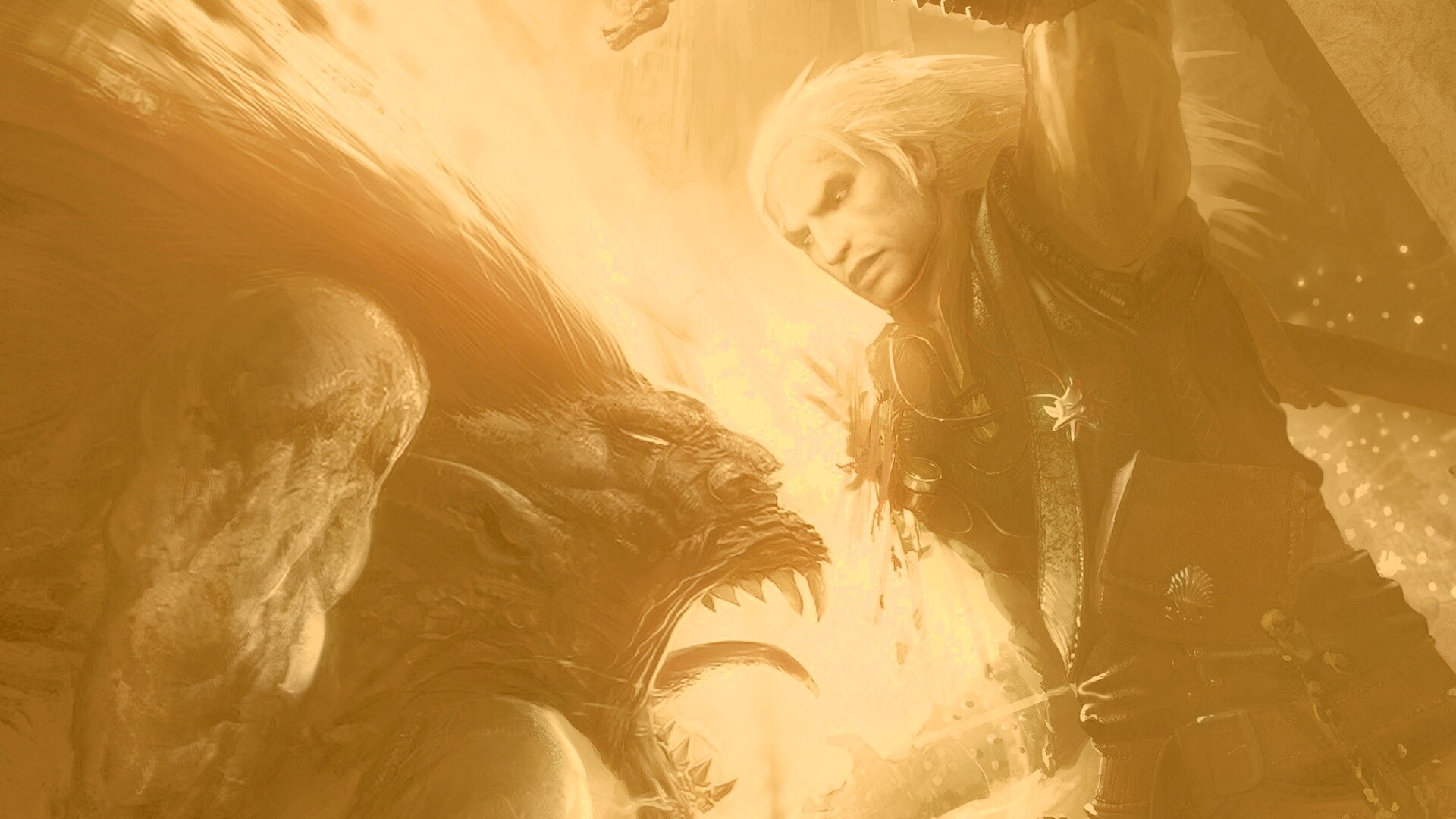 Эпизод из Ведьмака обои