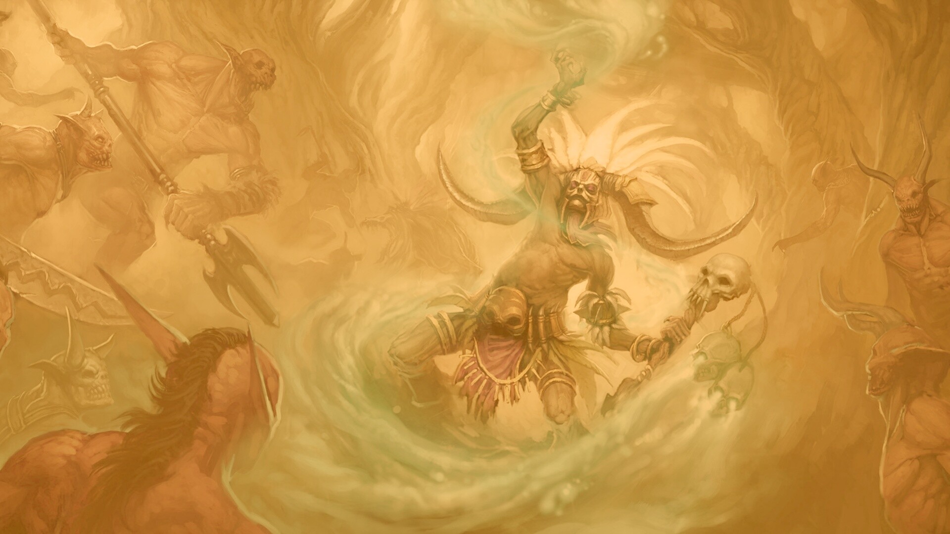 Шаман из Diablo 3 обои