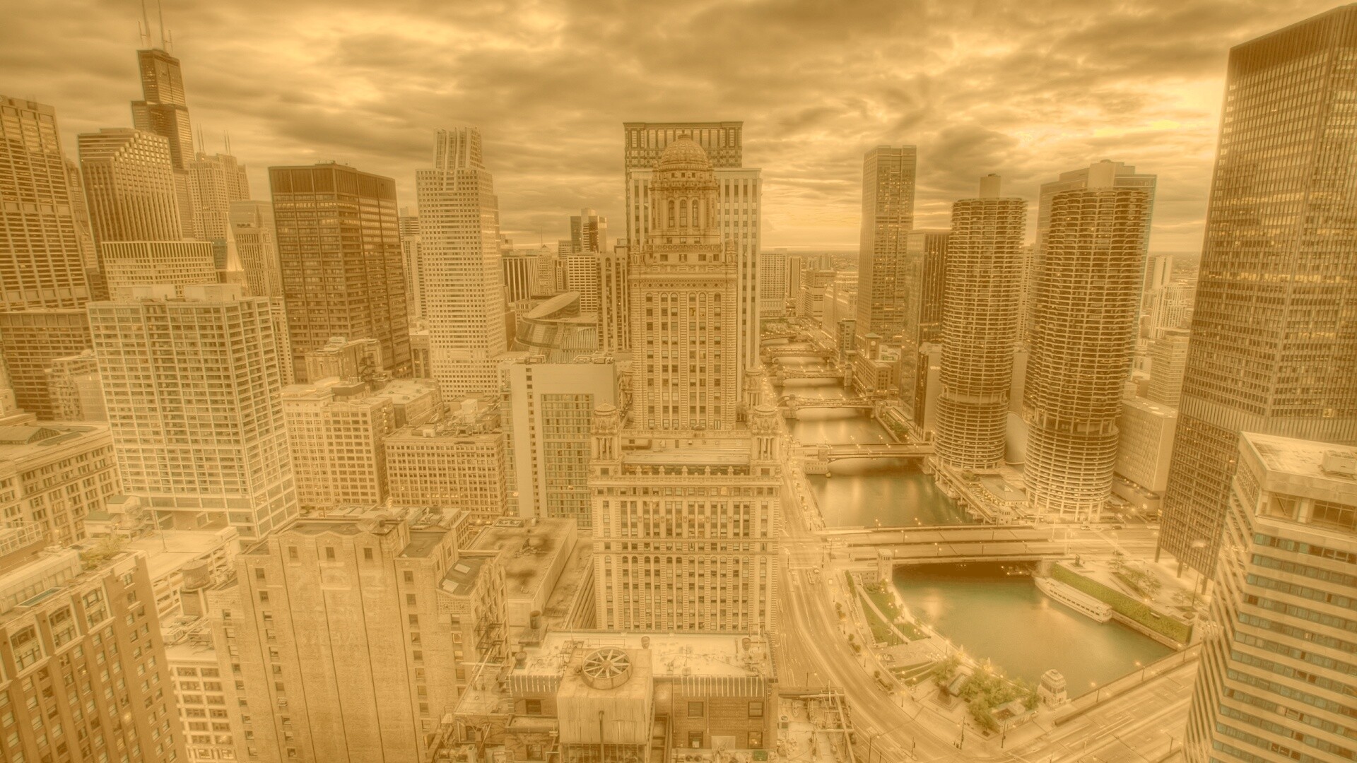 Призрачный город обои