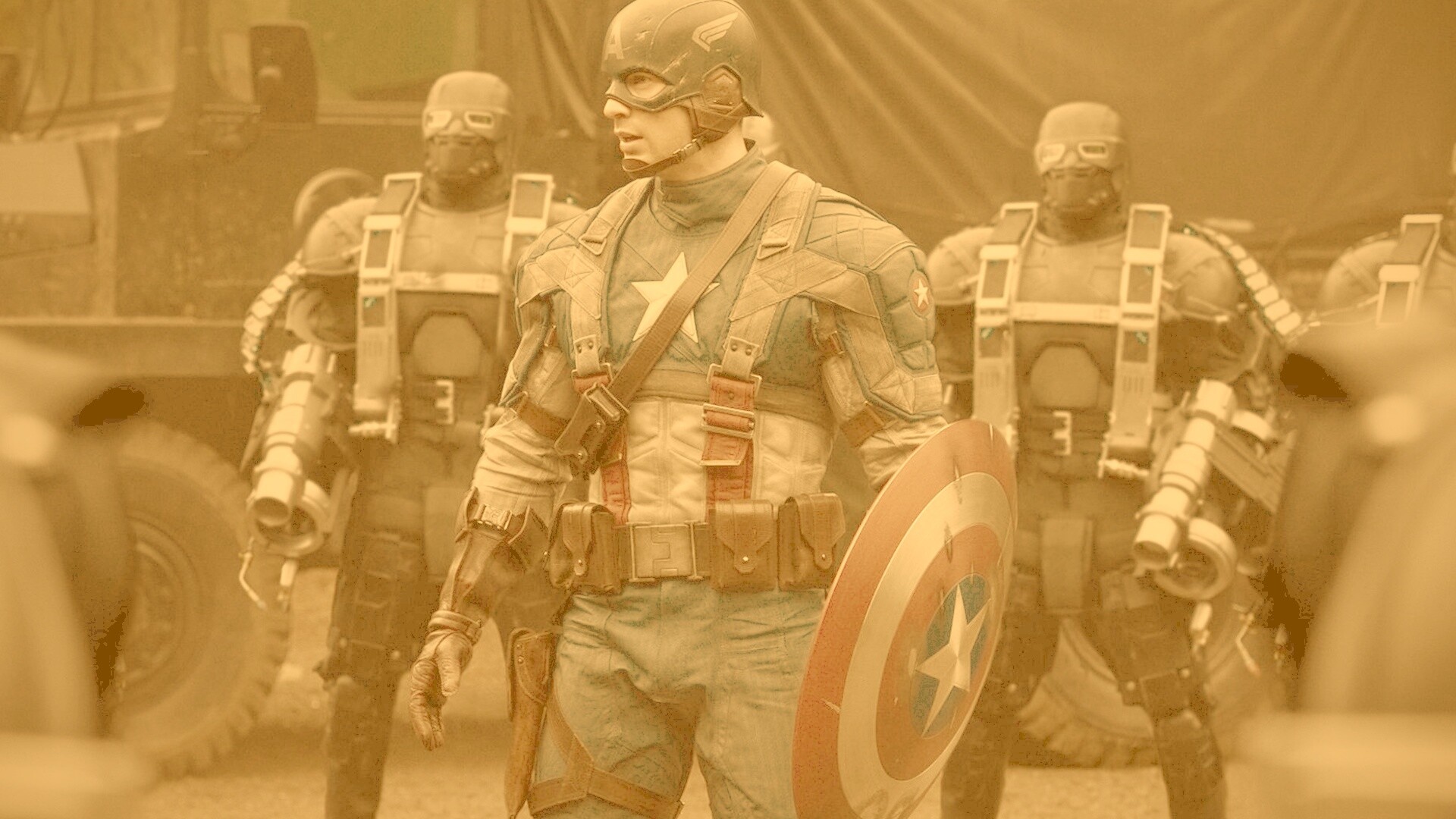 Капитан Америка обои