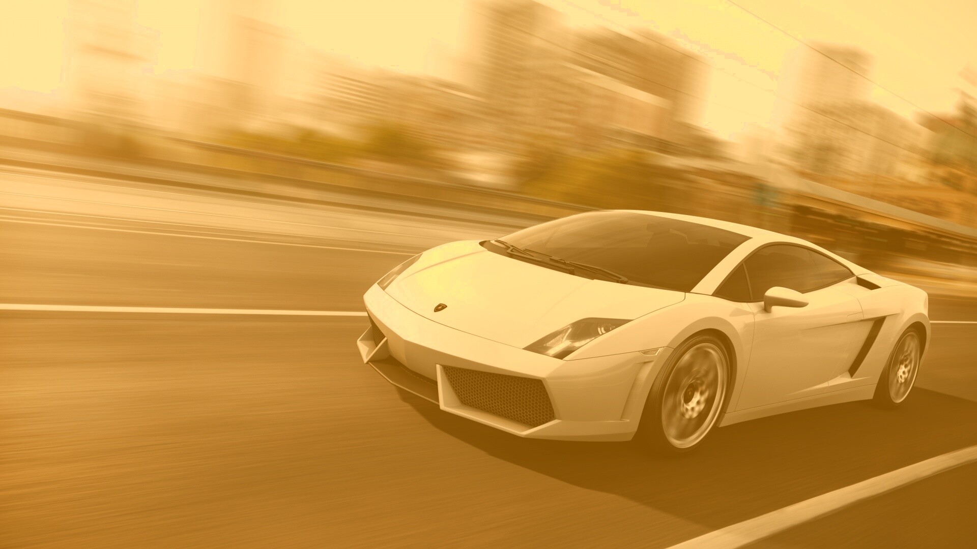 Серый Ламборджини обои