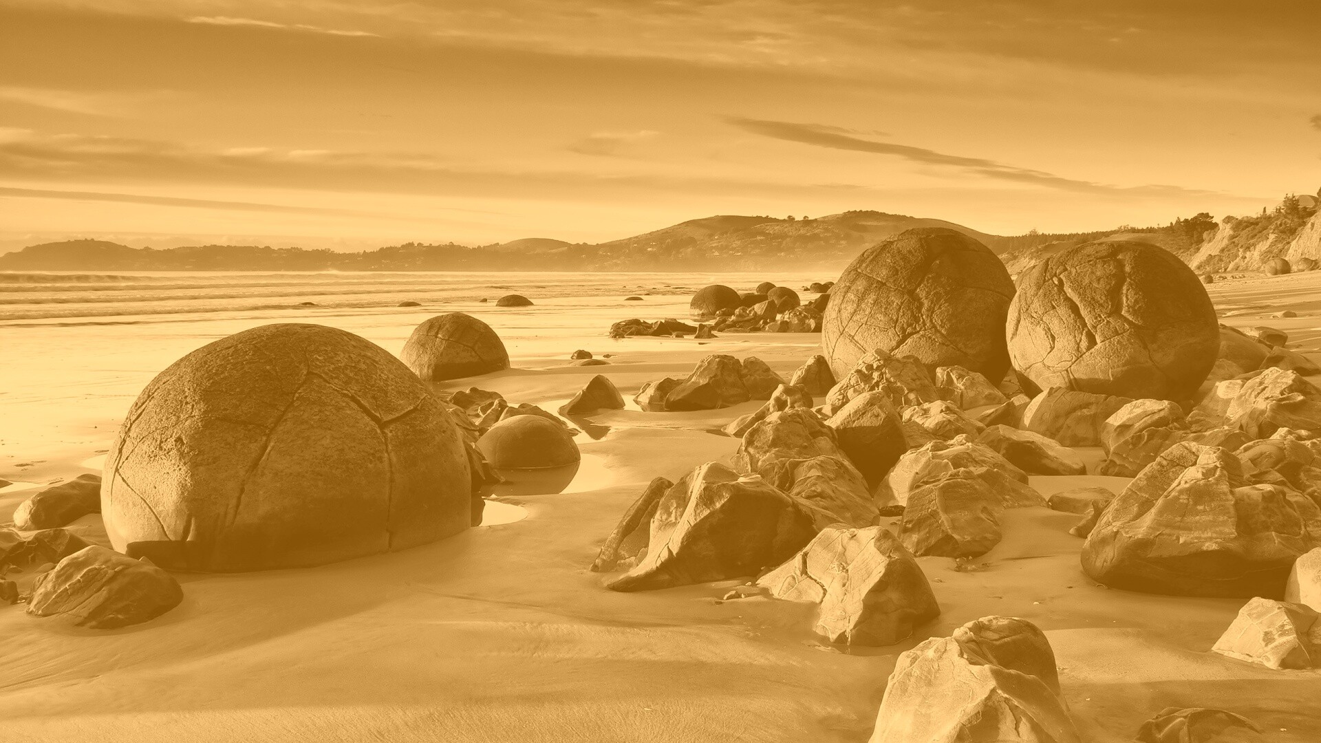 Каменные шары обои