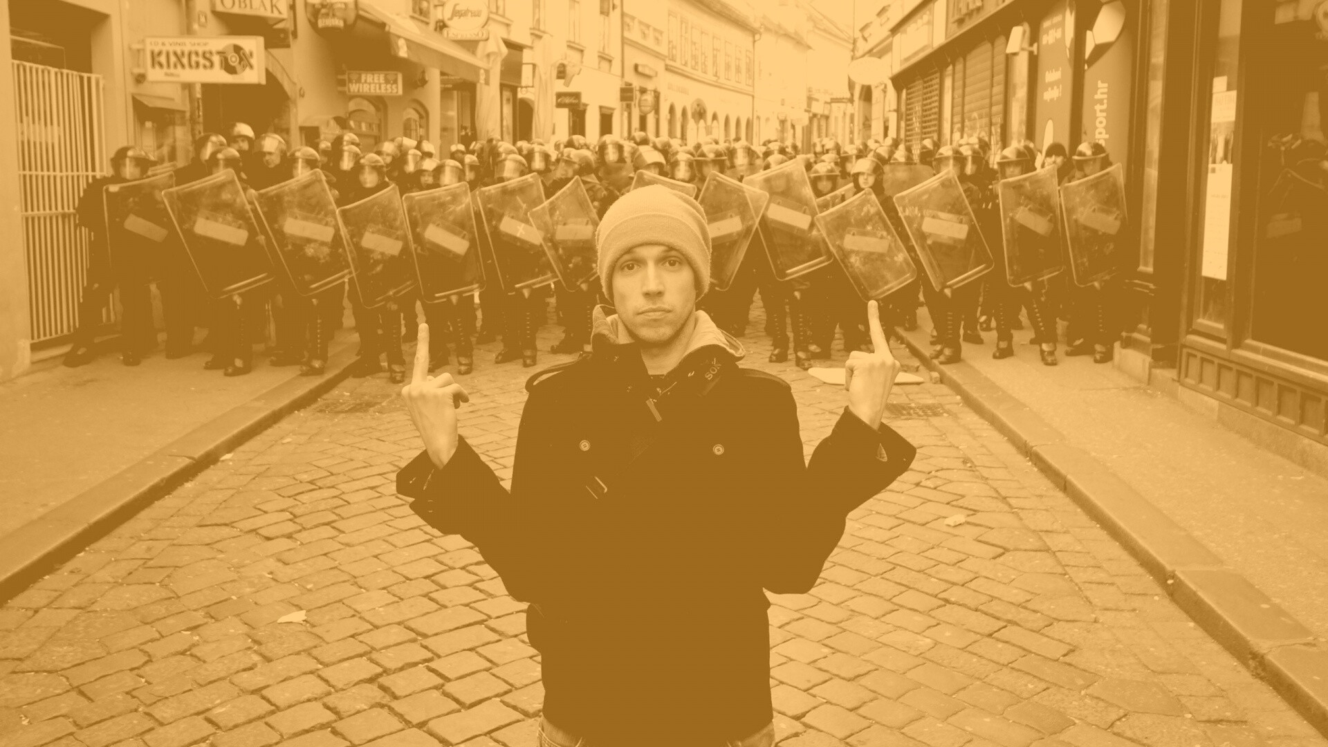 Против системы обои