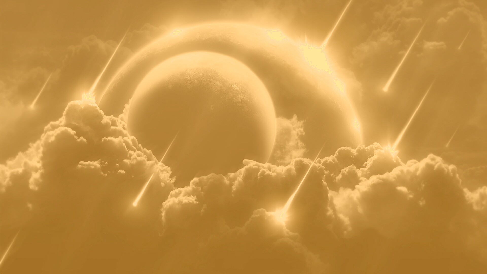 Астероидная атака обои