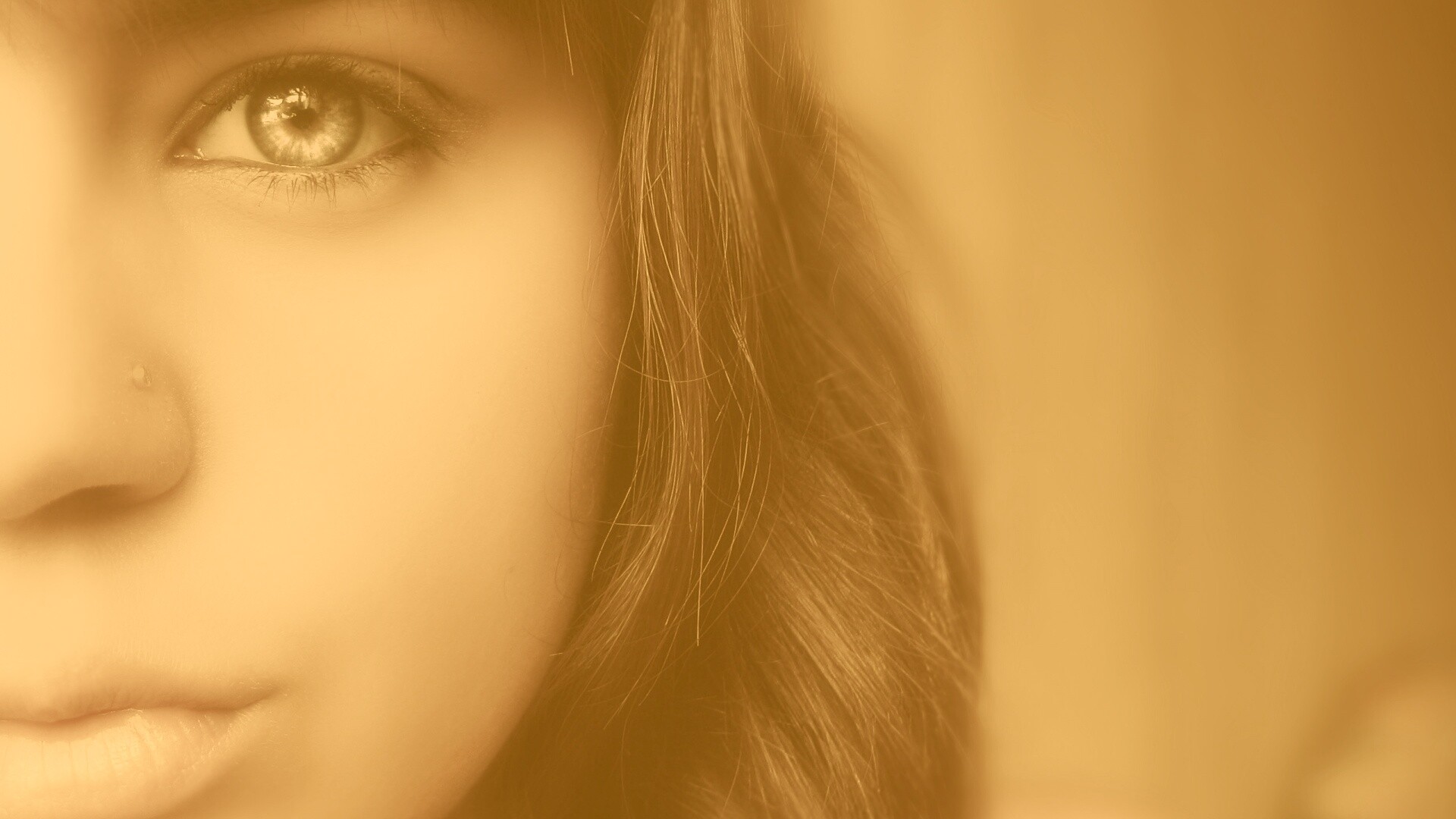 Лицо крупным планом обои