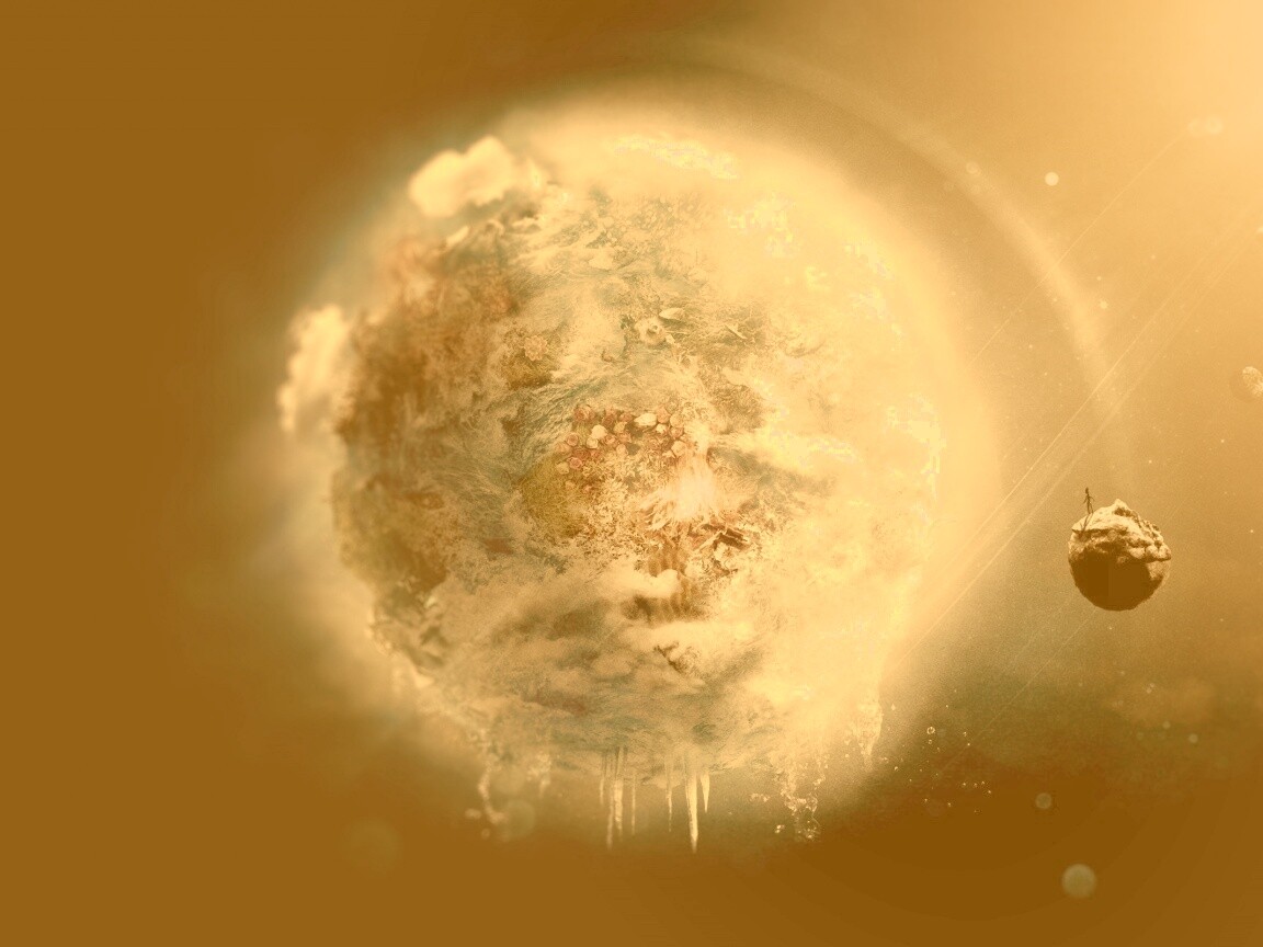 Обледеневшая земля обои