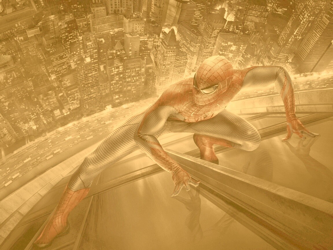 Новый человек паук обои