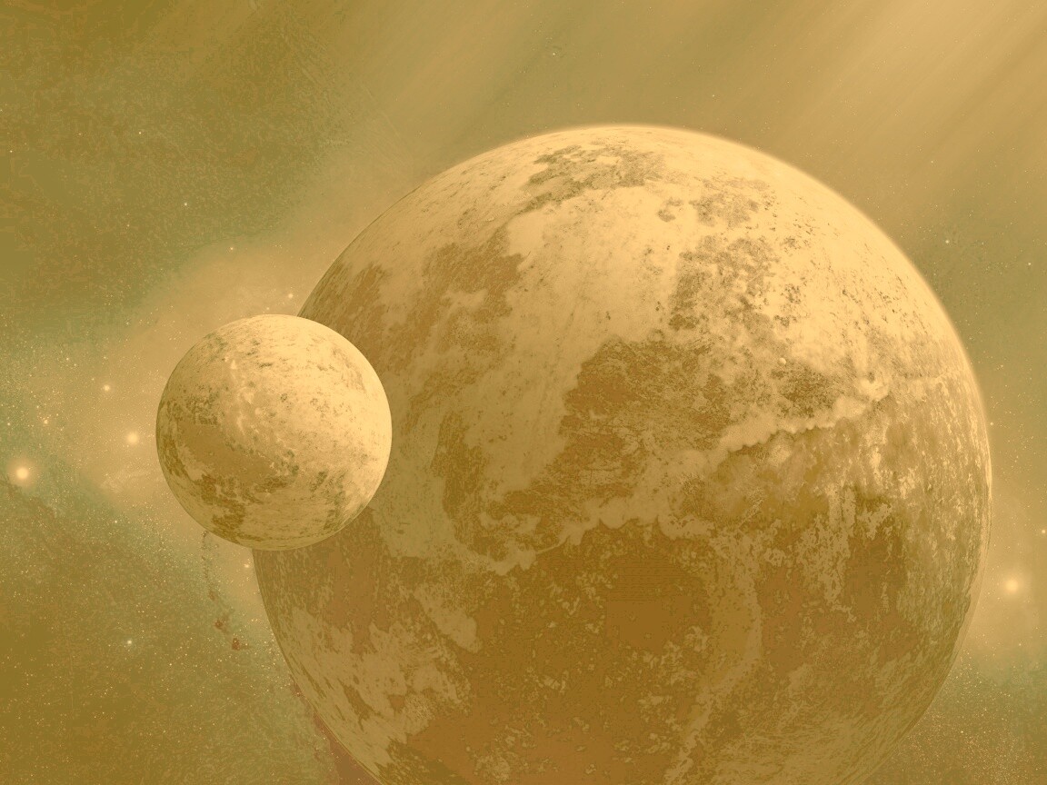 Холодная планета обои