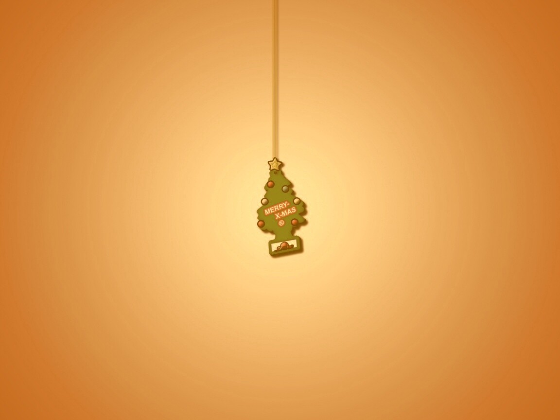 Автомобильны ароматизатор Merry x-mas обои