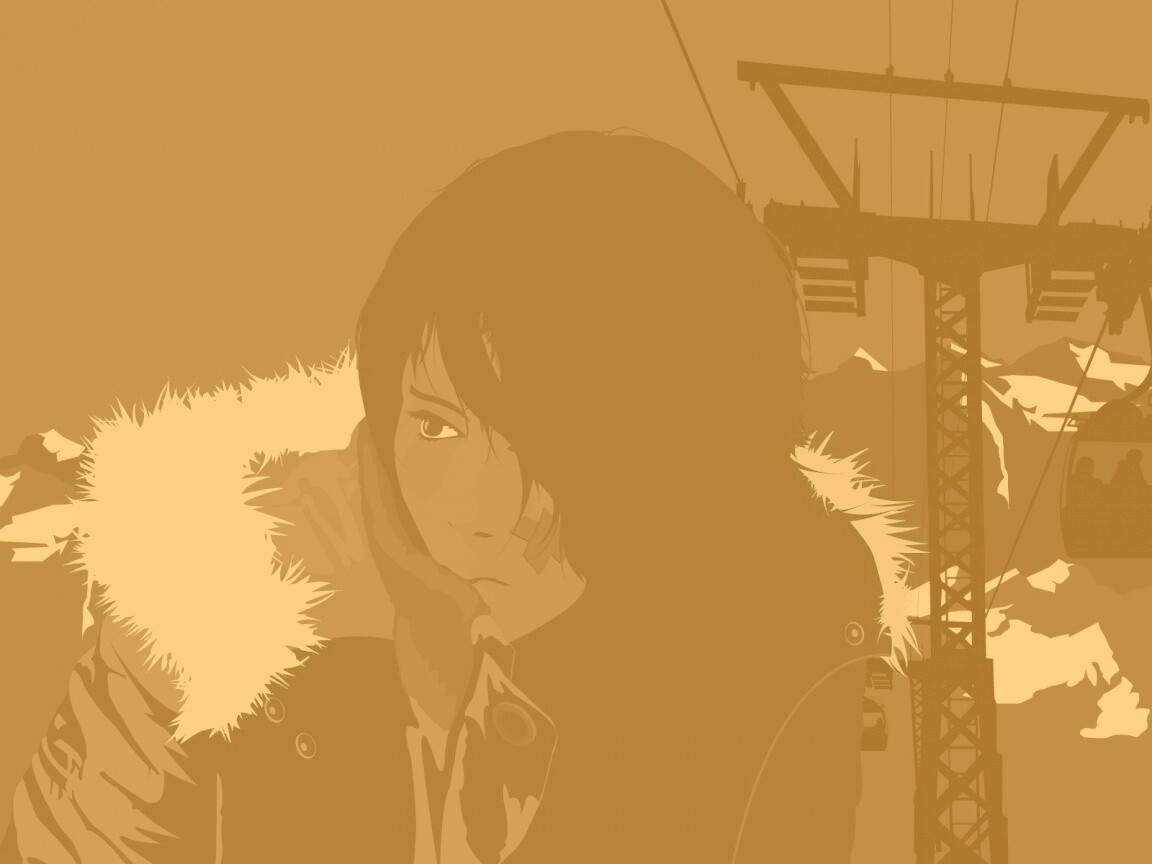 Парень на горнолыжном курорте обои