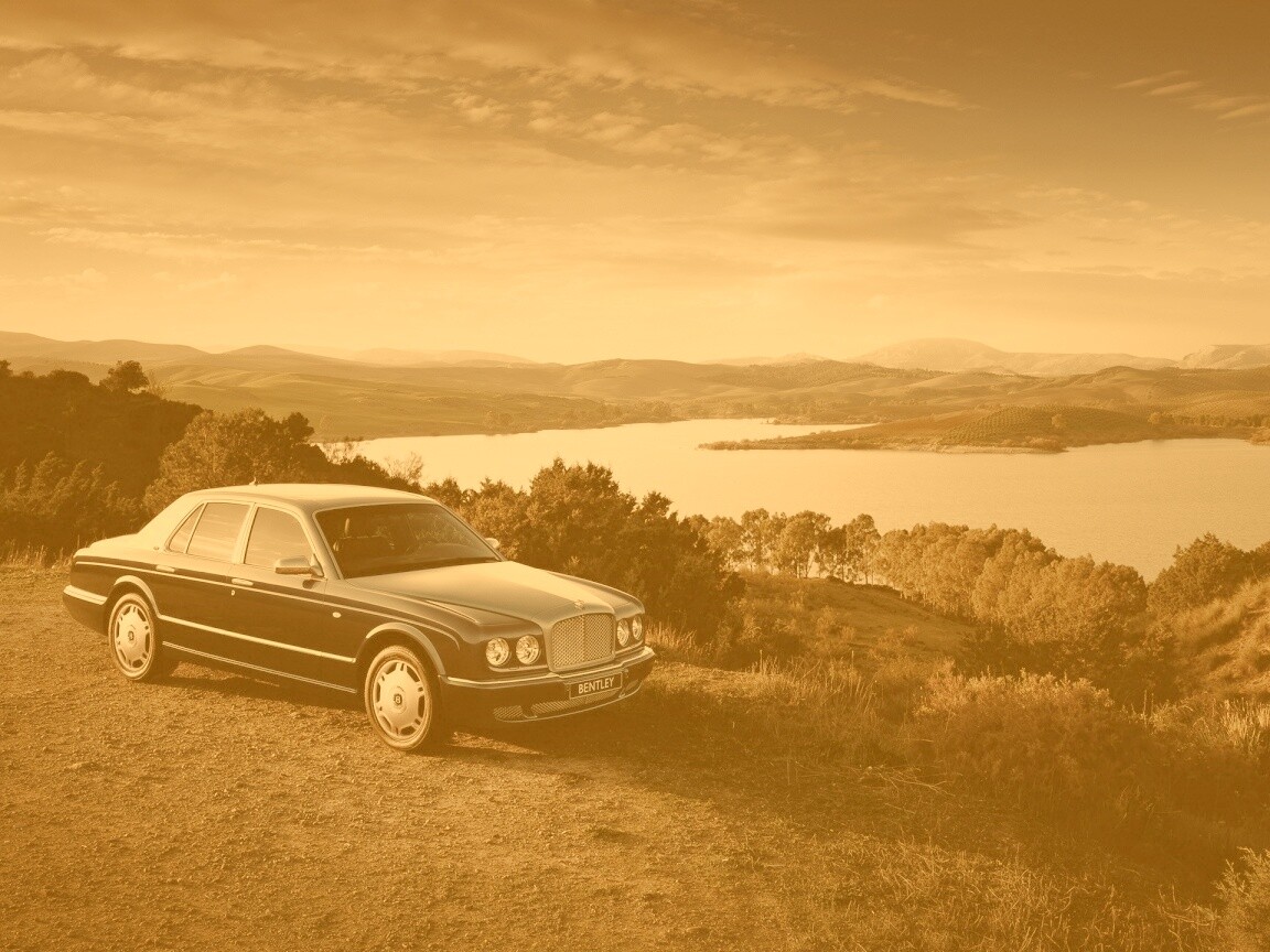 Бентли на природе обои