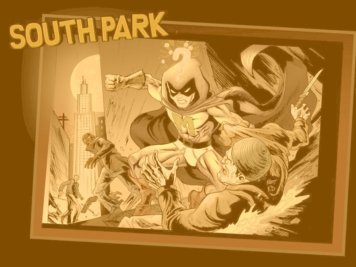 Комикс про Мистериона обои