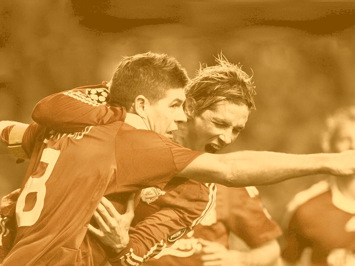 Радость от забитого гола обои