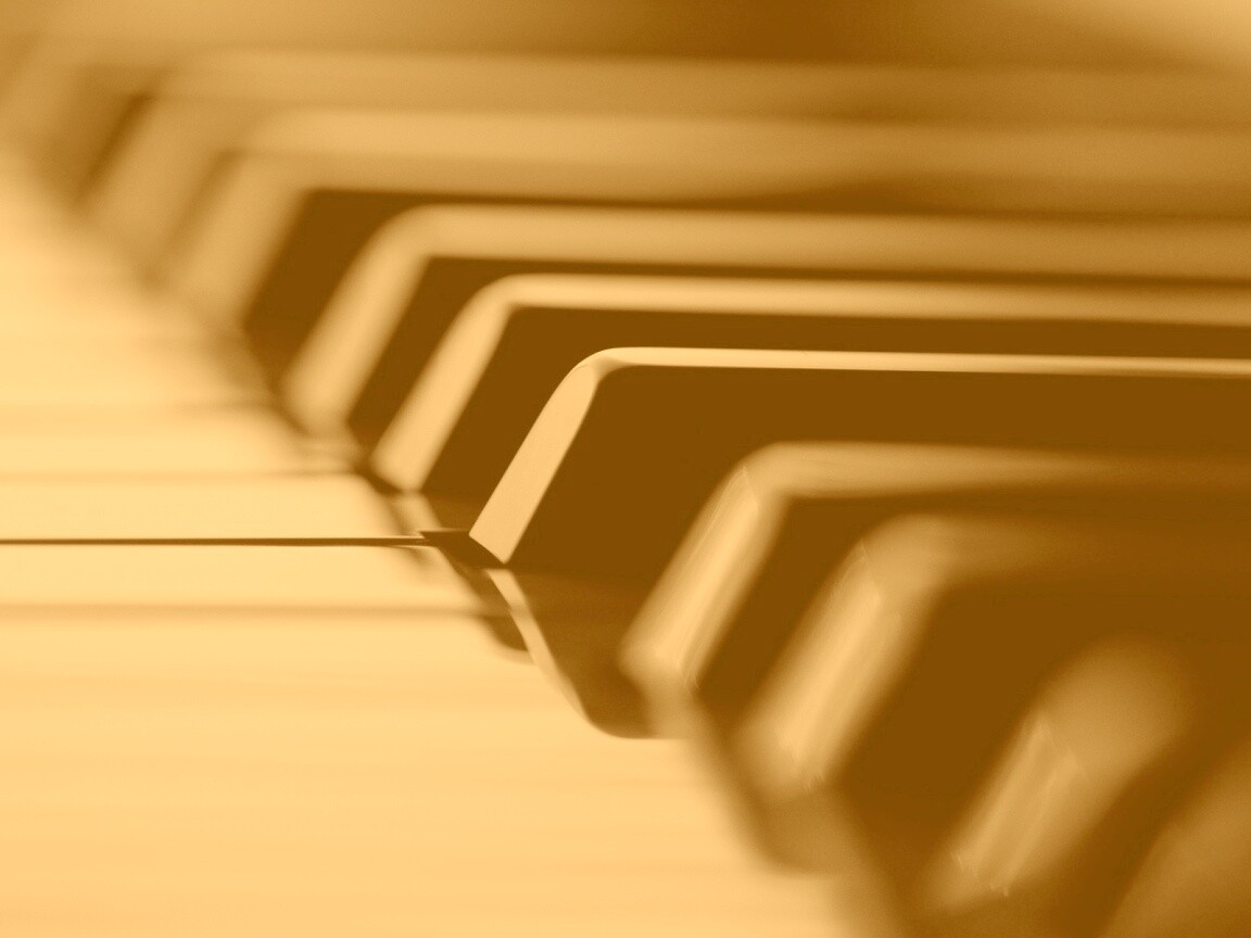 Клавиши  рояля обои