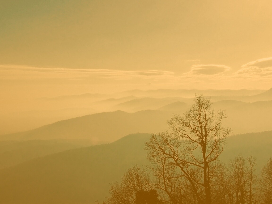 Голубые горы обои