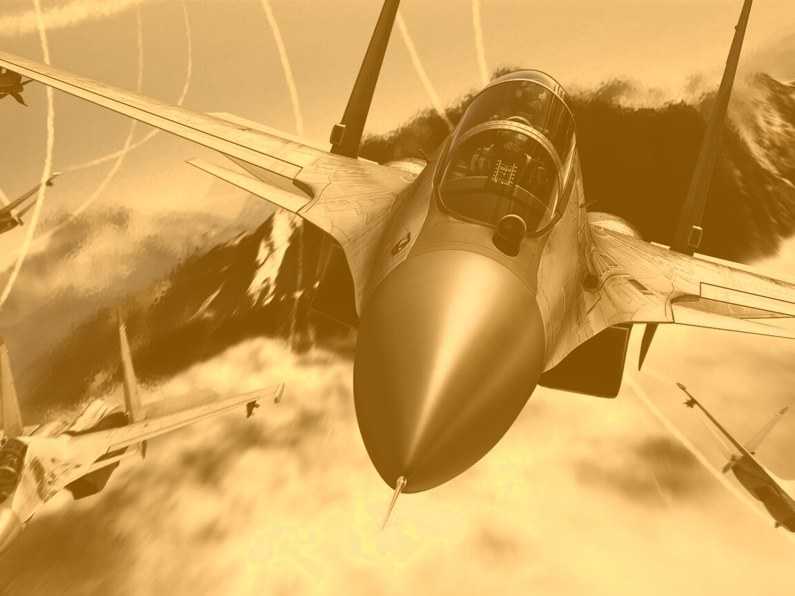 Истребители из игры Tom Clancy Haws 2 обои