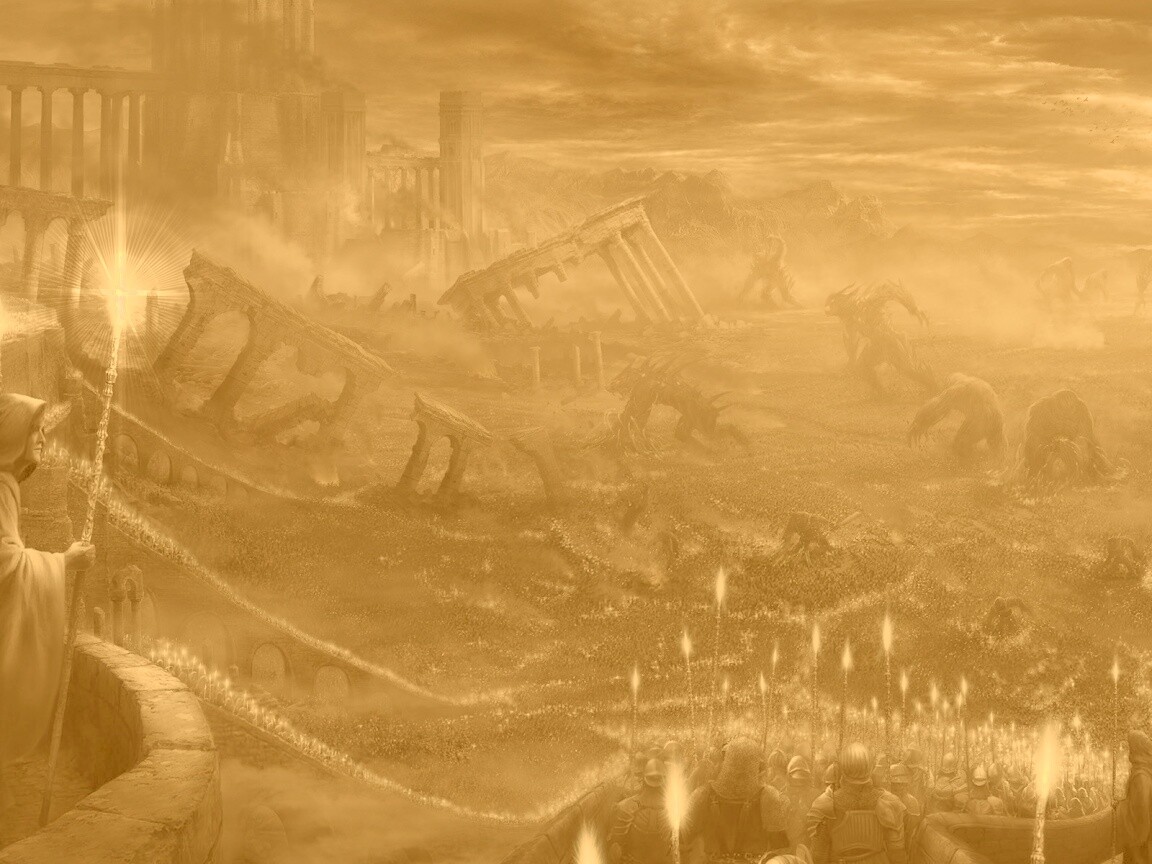 Добро против зла обои