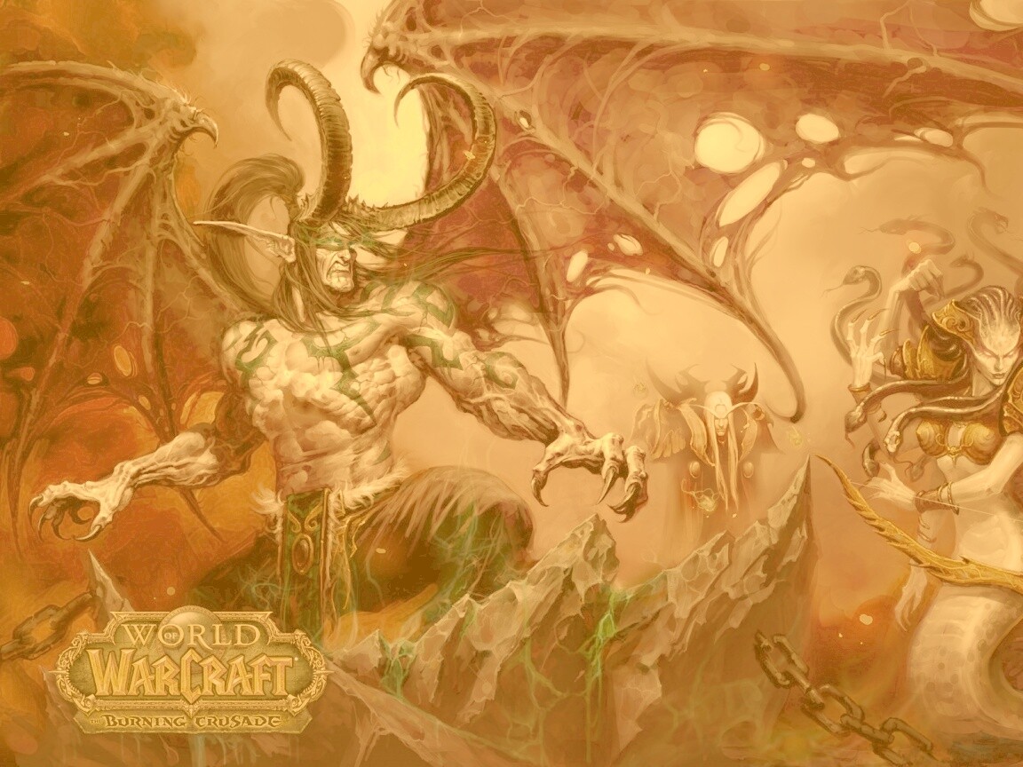 Обои Worldof WarCraft Burning Crusade обои