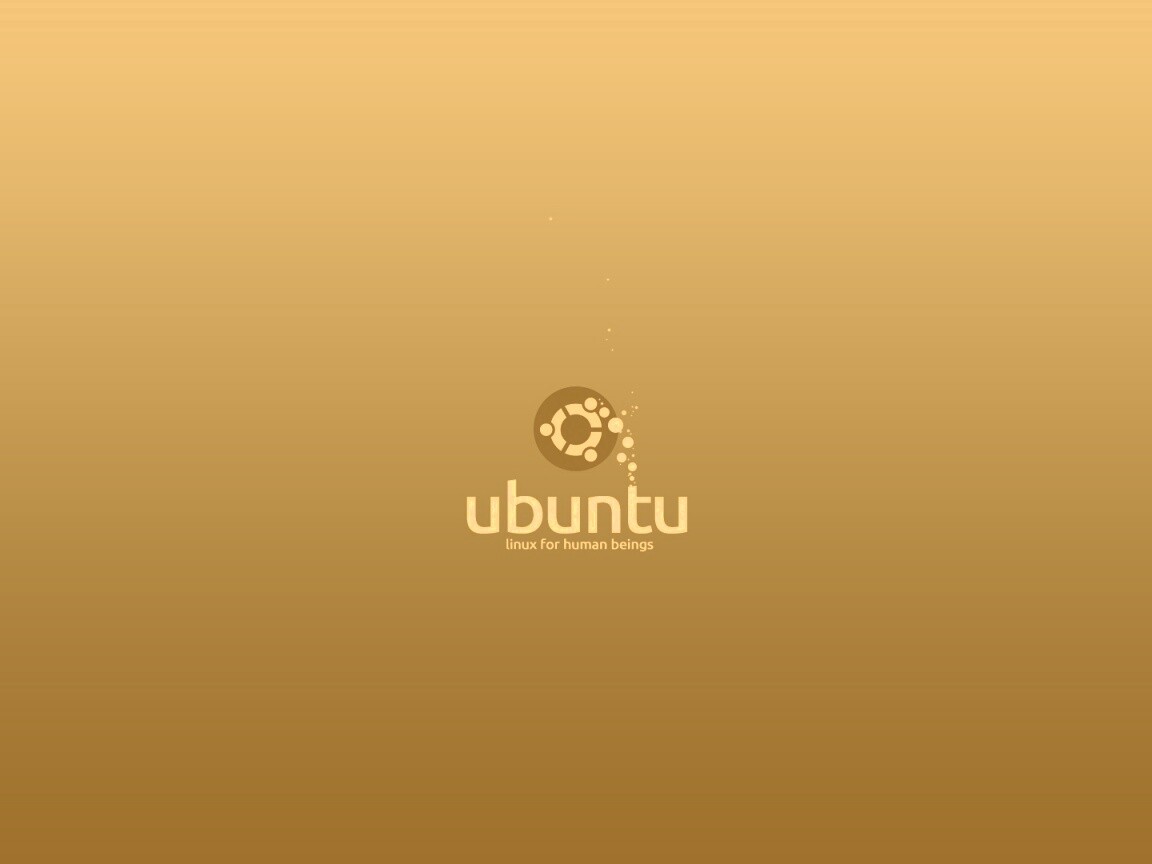 Логотип Ubuntu обои