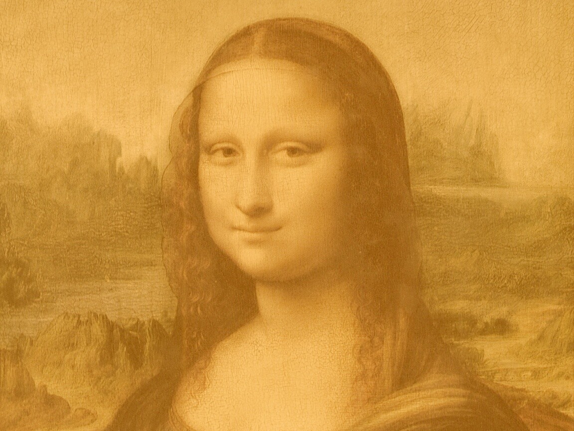 Картина Мона Лиза обои