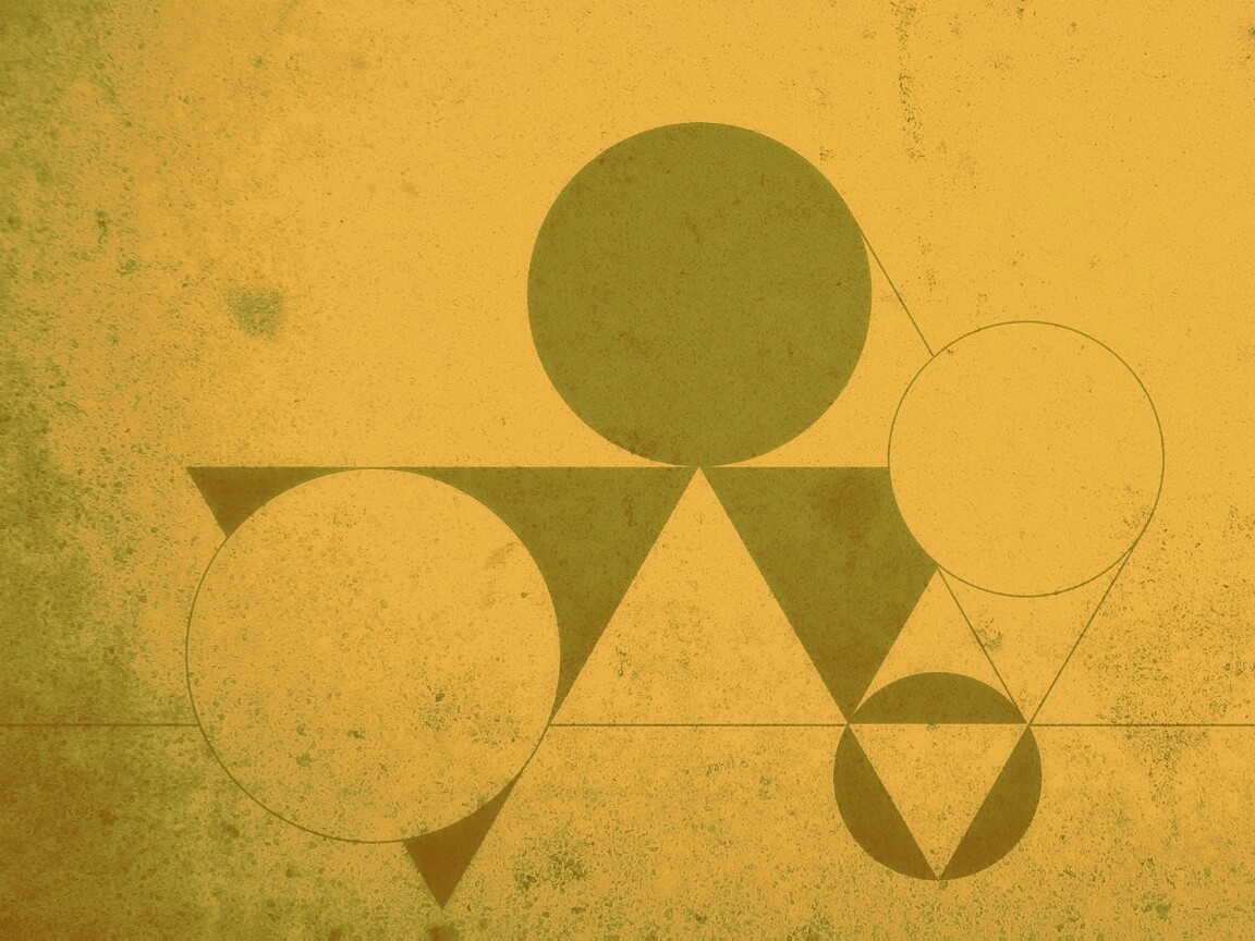 Структура из геометрических фигур обои