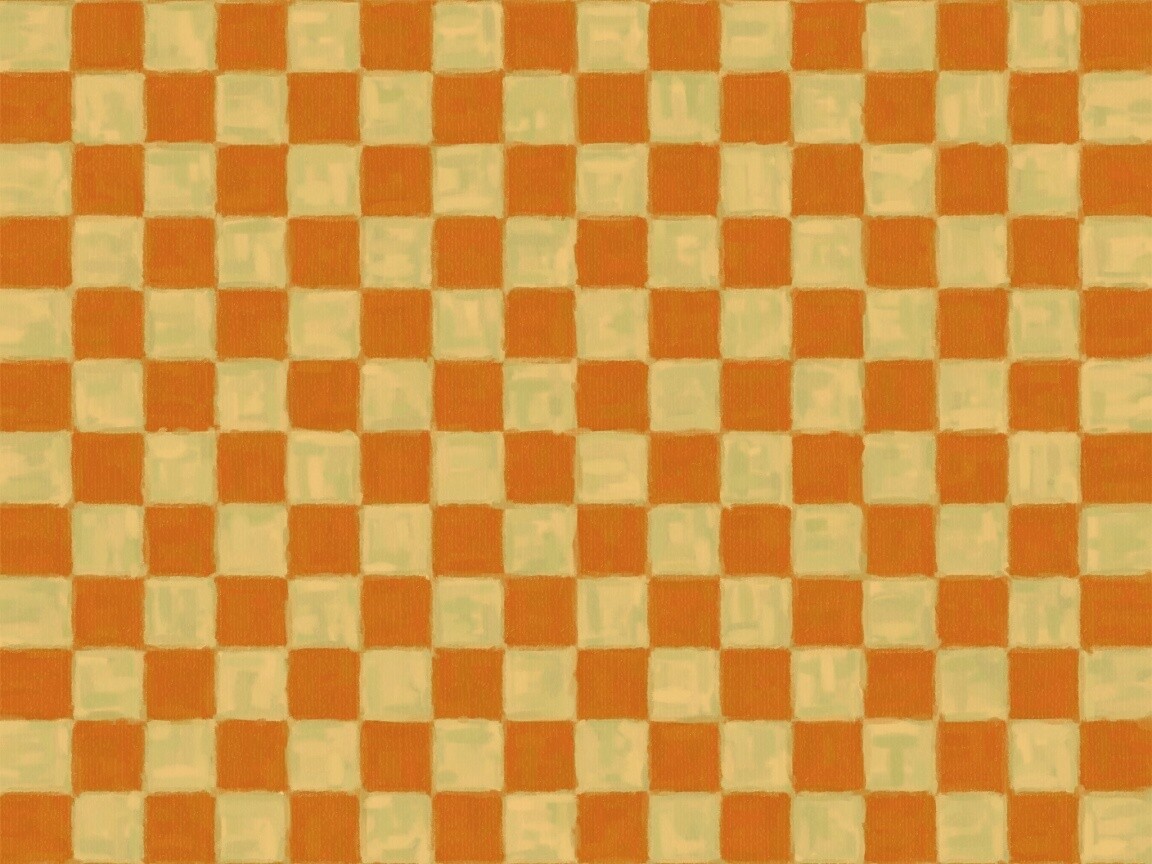 Рисованные красно-голубые клетки обои