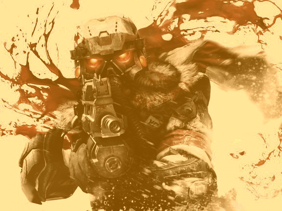 Боец в зимней форме обои