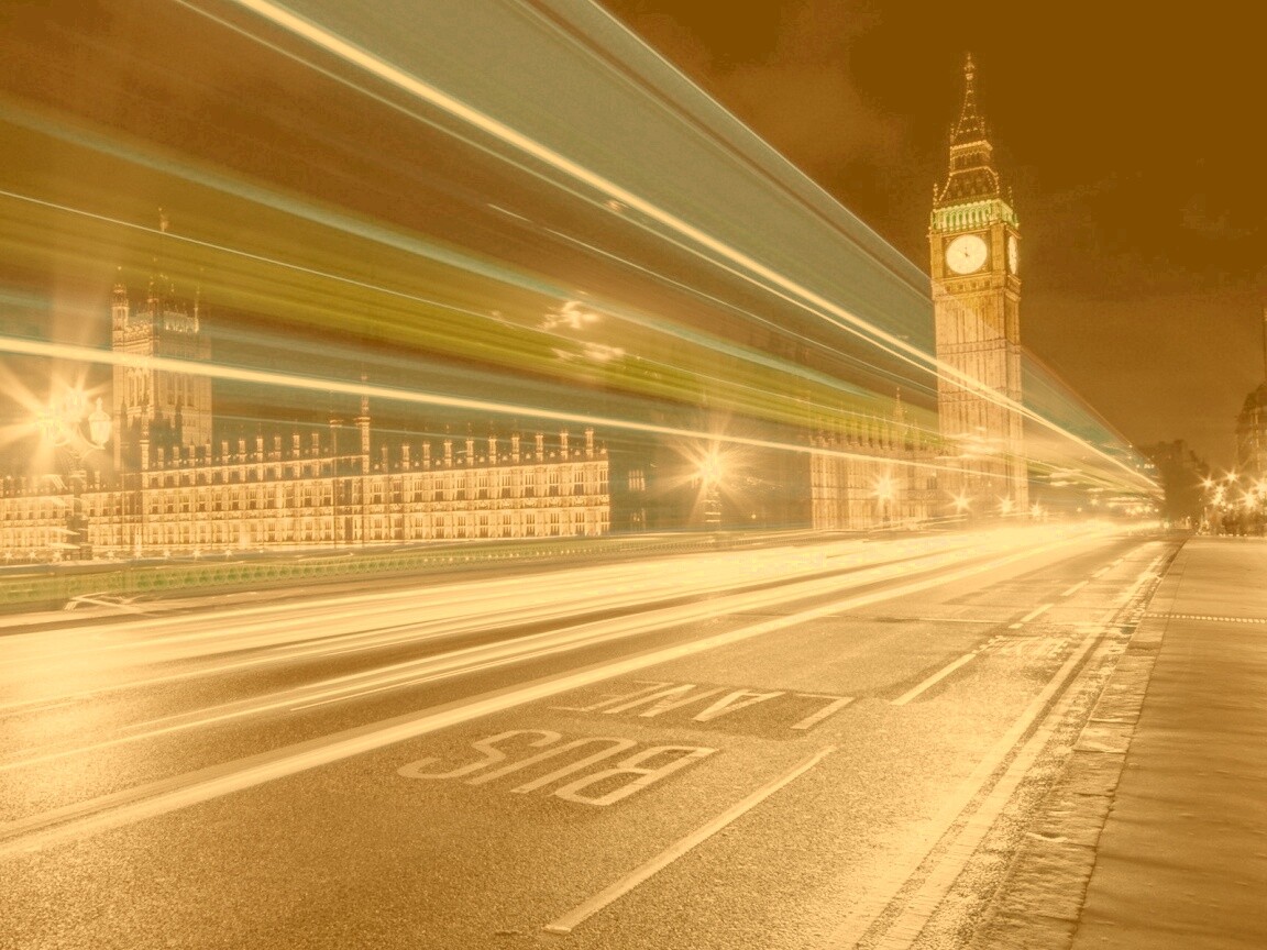 Ночной лондон обои