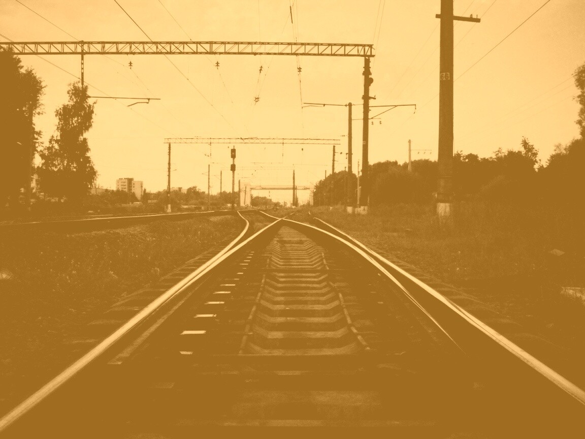 Железнодорожные пути обои
