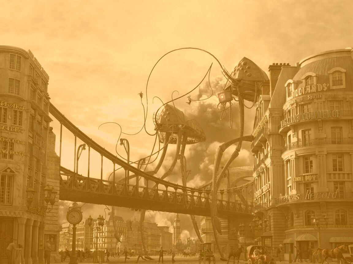 Война миров обои