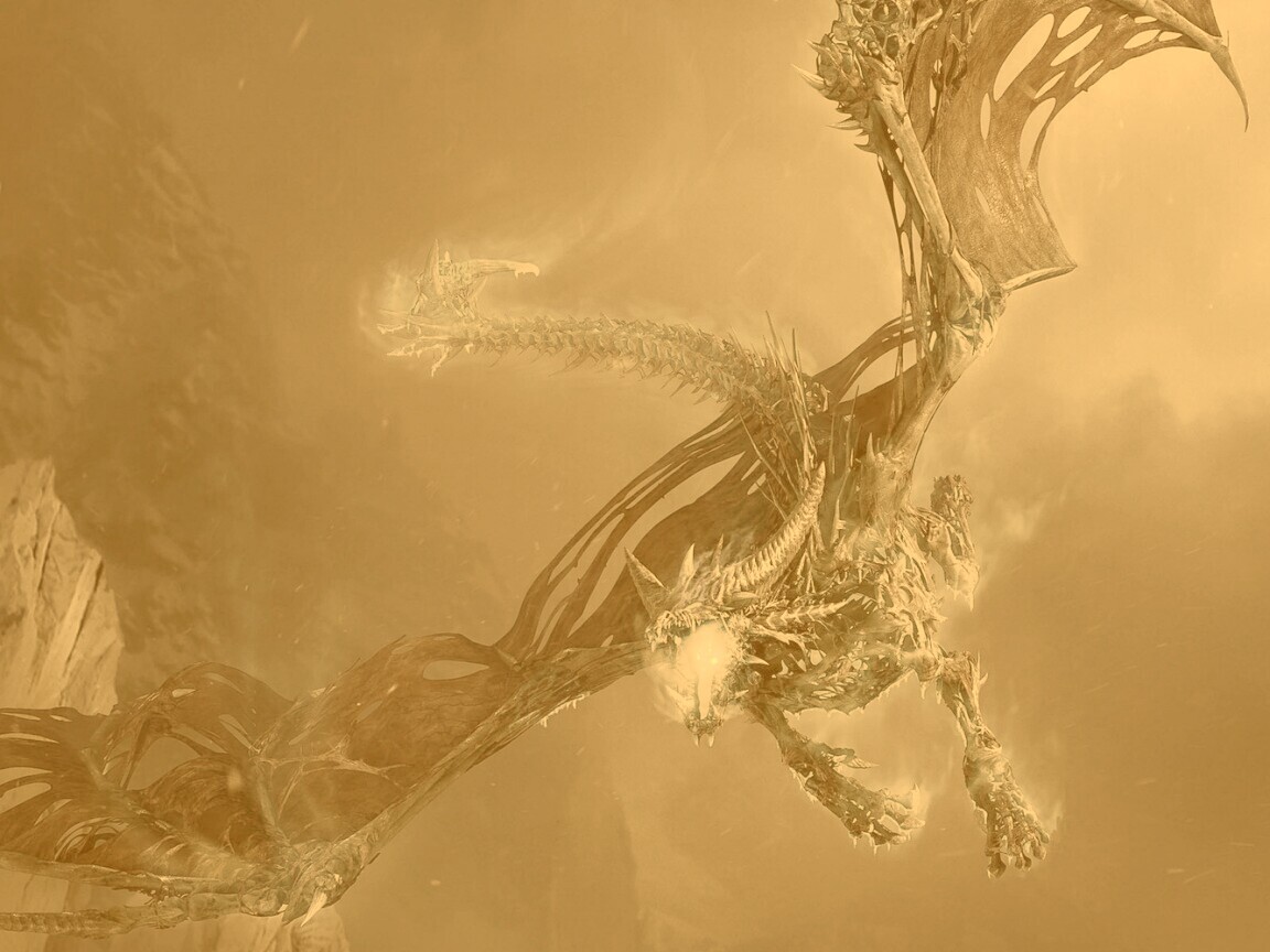 Ледяной дракон обои