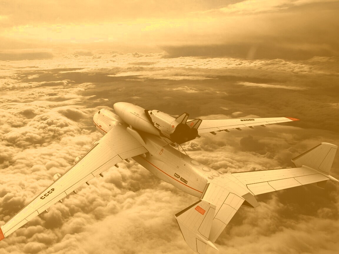 Грузовой самолёт обои