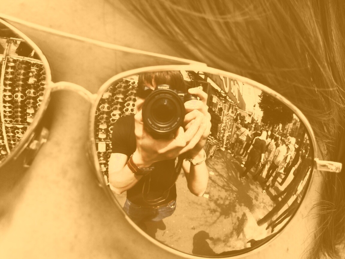 В очках обои