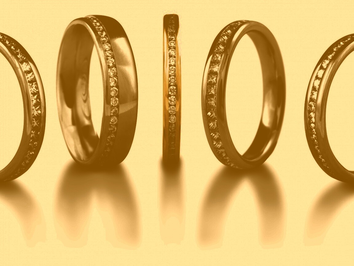 Кольца обои