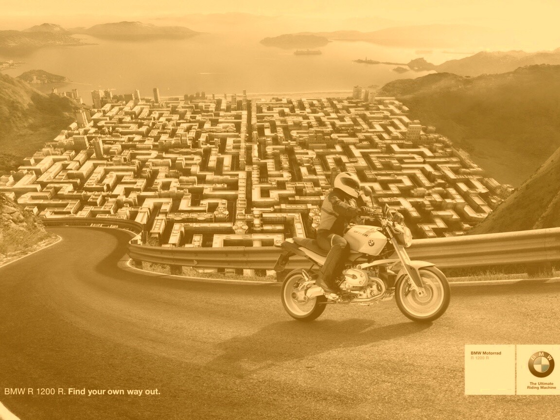 BMW R 1200 R. Найди свой путь наружу. обои